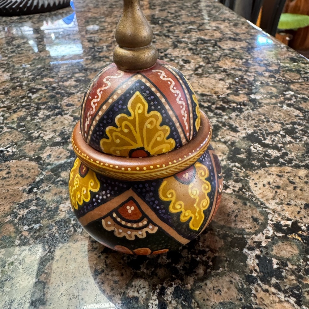 Handcrafted Multicolor Decorative Vase
